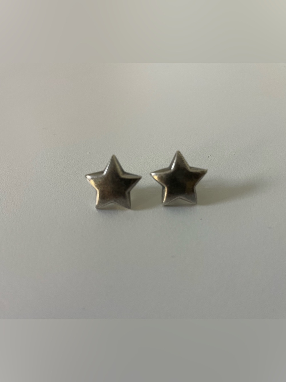 925 Sterling Silver Star Stud Earrings